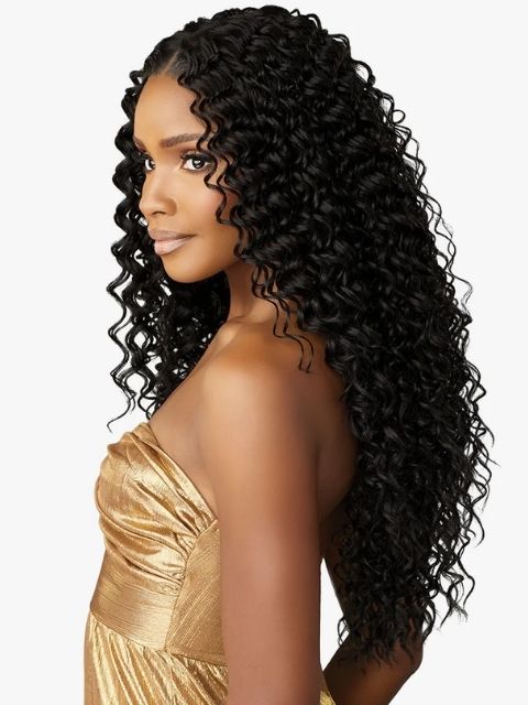 Sensationnel Premium Fiber Glueless HD BUTTA LACE_BOHO CRUSH" Lace Wig