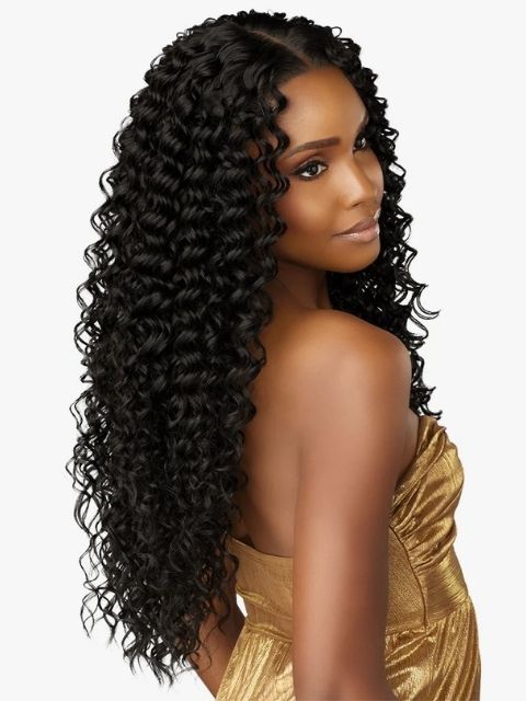 Sensationnel Premium Fiber Glueless HD BUTTA LACE_BOHO CRUSH" Lace Wig
