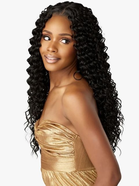 Sensationnel Premium Fiber Glueless HD BUTTA LACE_BOHO CRUSH" Lace Wig