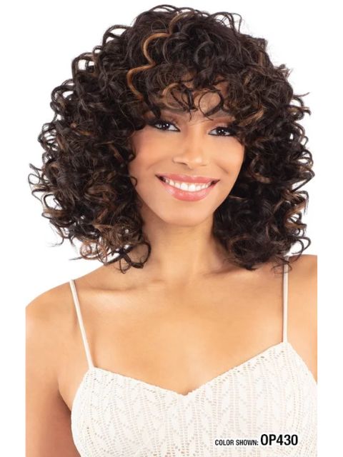 Model Model Bestie 100% Premium Fiber KAIDA" Lace Part Wig