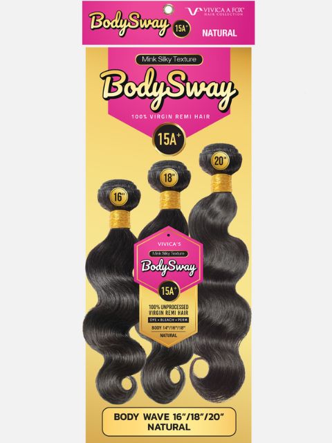 Vivica A Fox Sway 15A 100%  Virgin Human Remi Hair  Braid - BODY SWAY 682