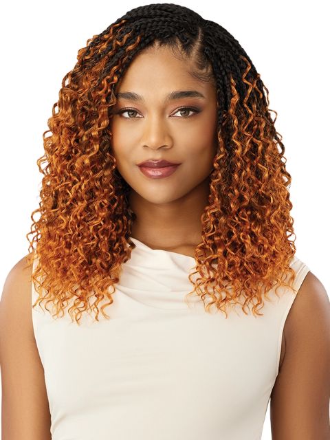 [VALUE PACK] Outre X-Pression Twisted Up Crochet Braid 10X BOHO BOX BRAID 12"13"14"-10pcs