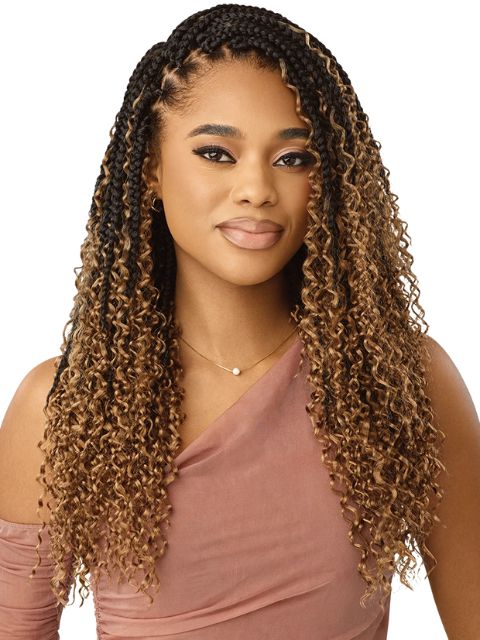 [VALUE PACK] Outre X-Pression Twisted Up Crochet Braid 3X BOHO BOX BRAID 18"-10pcs