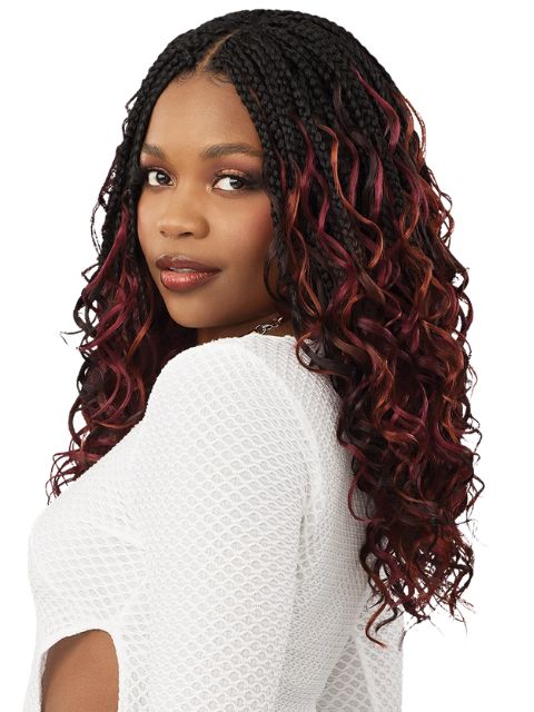 [VALUE PACK] Outre X-Pression Twisted Up Crochet Braid BOHO FRENCH DEEP BRAID 14"15"16" 10X-10pcs