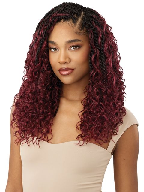 [VALUE PACK] Outre X-Pression Twisted Up Crochet Braid BOHO ISLAND TWIST 12" 3X - 10PCS