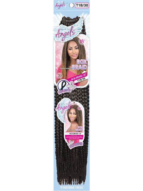 Motown Tress Angels Collection BOX BRAID"C.BOX18 Crochet Braid