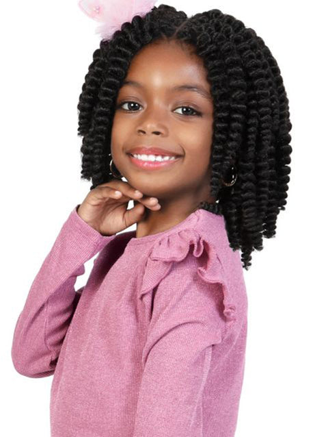 Motown Tress Kidikidi BOUNCY WAND CURL 6"x2 Pre-rooped Crochet Braid (C.2WAND6)