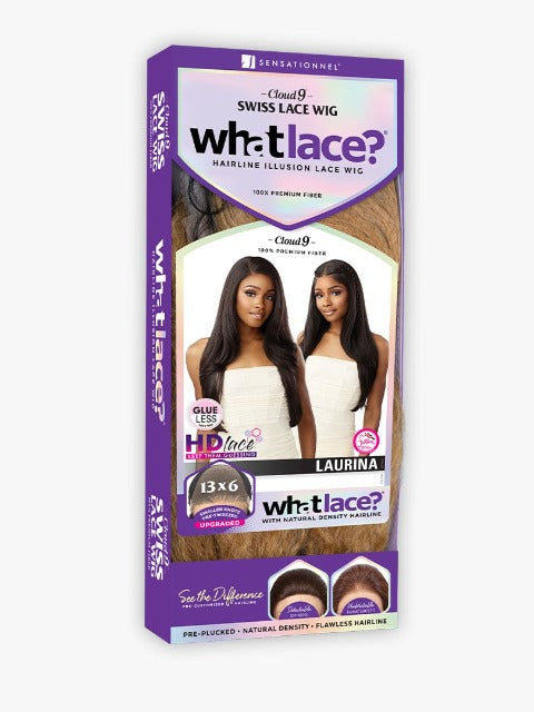 Sensationnel Cloud 9 WHAT LACE? Human Hair Blend 13x6 HD Swiss Lace Wig - LAURINA