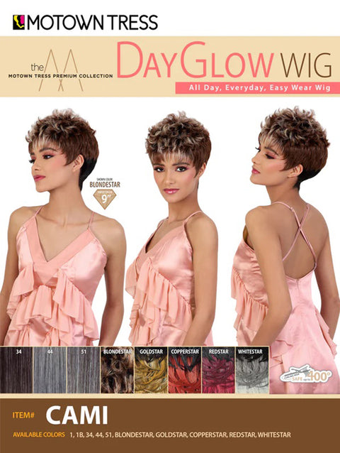 Motown Tress Premium Collection Day Glow Wig - CAMI