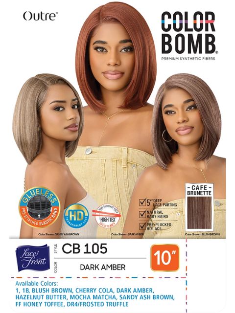Outre Colorbomb Premium Synthetic CB 105 Lace Front Wig