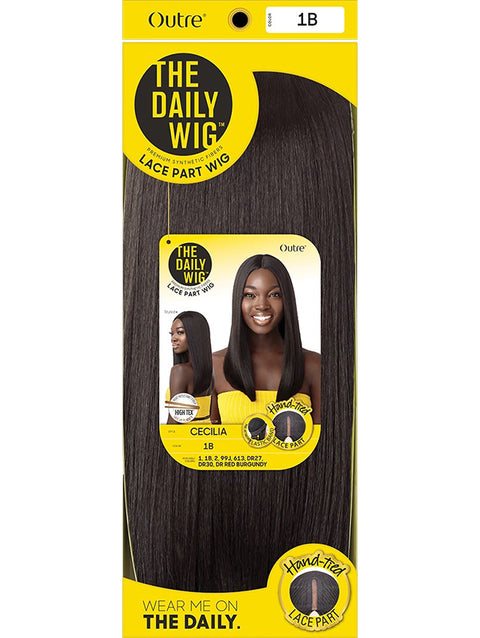 Outre Synthetic Hair Daily Lace Part Wigs - CECILIA