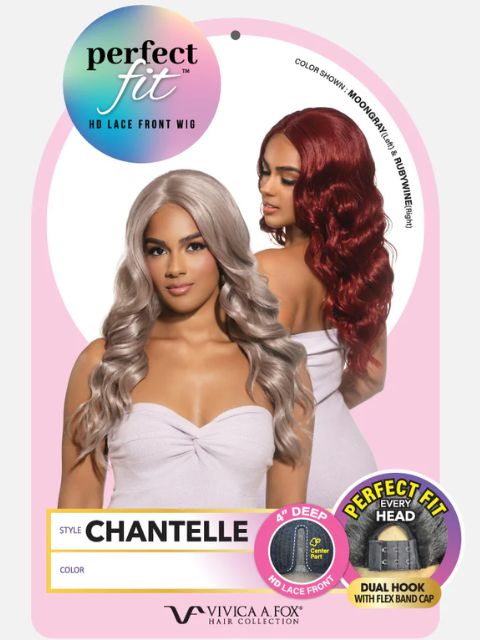 Vivica A Fox Perfect Fit CHANTELLE" Deep Lace Front Wig