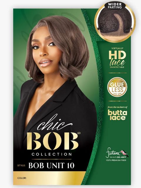 Sensationnel Chic Bob Collection Glueless BOB UNIT 10" Lace Wig