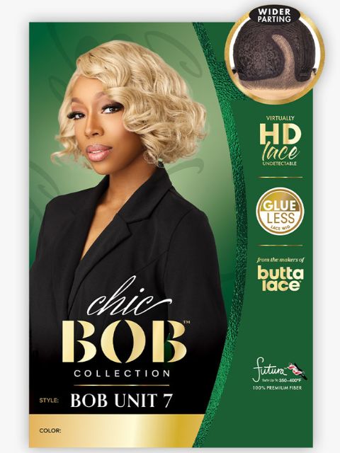 Sensationnel Chic Bob Collection Glueless Lace Wig- BOB UNIT 7