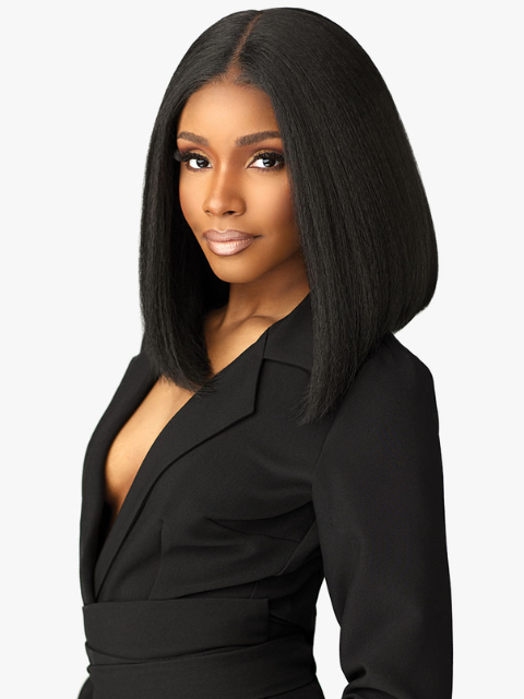 Sensationnel Chic Bob Collection Glueless Lace Wig- LOB UNIT 8