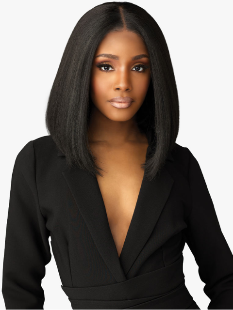 Sensationnel Chic Bob Collection Glueless Lace Wig- LOB UNIT 8
