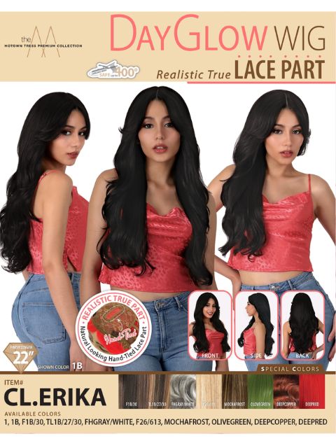 Motown Tress Premium Collection Day Glow Crown Lace Part Glueless Wig CL.ERIKA"