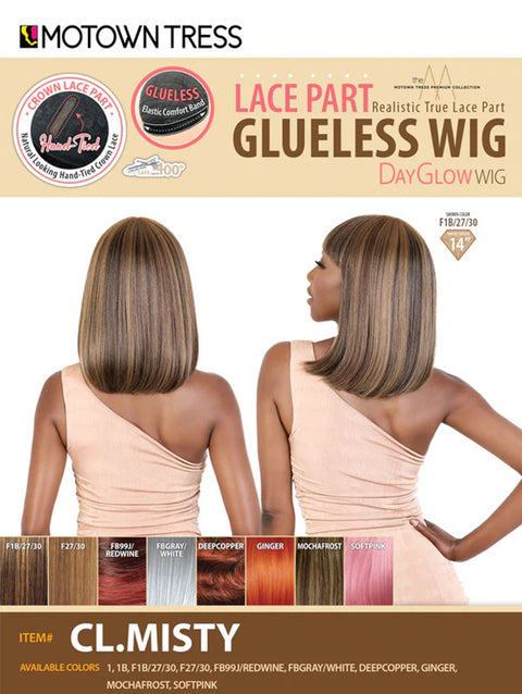 Motown Tress Premium Collection Glueless Day Glow Lace Part Wig - CL.MISTY