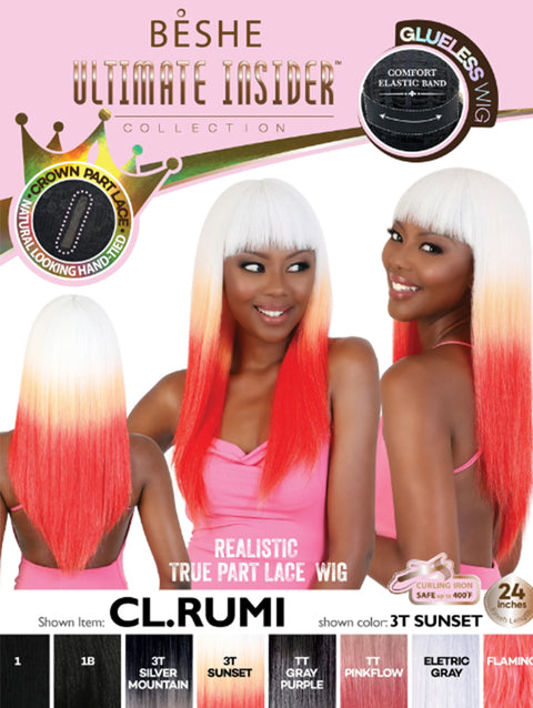 Beshe Ultimate Insider Collection Glueless Crown Part Lace - CL.RUMI