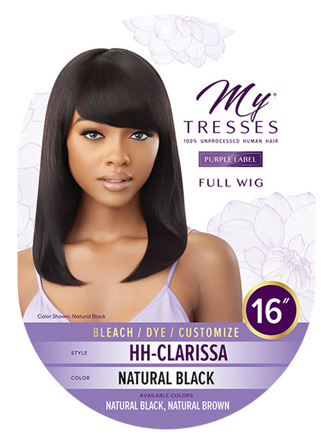 Outre MyTresses Purple Label 100% Human Hair Full Wig - CLARISSA