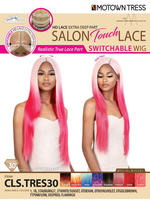 Motown Tress Salon Touch HD Lace Extra Deep Part Wig - CLS.TRES30