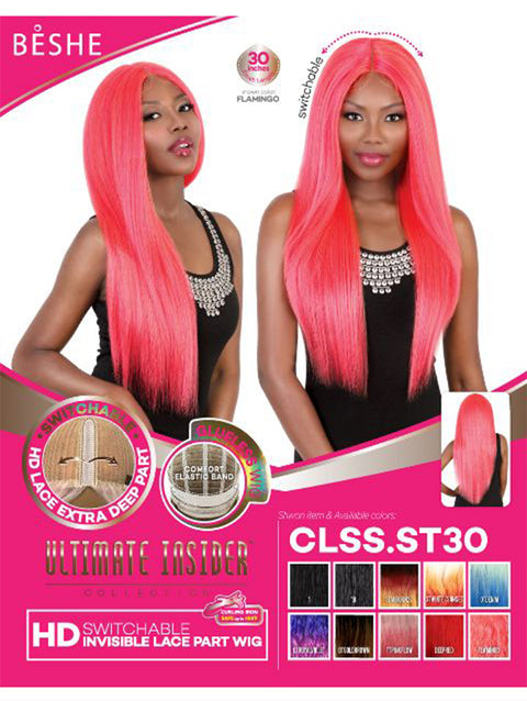 Beshe Ultimate Insider HD Lace Extra Deep Part Wig - CLSS.ST30