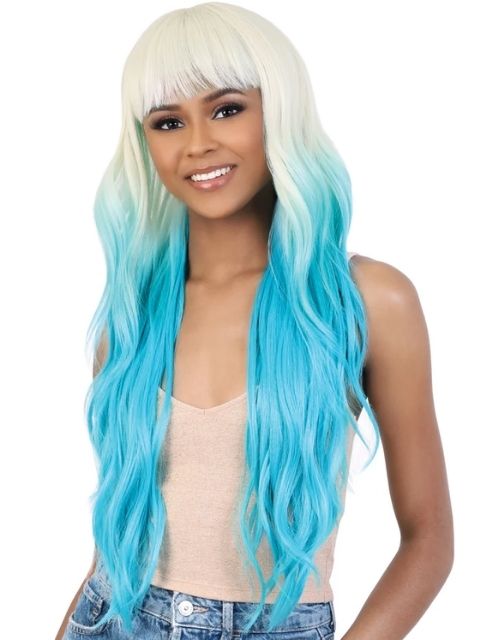 Motown Tress Premium Collection Day Glow Crown Lace Part Glueless CL.MILAN" Wig