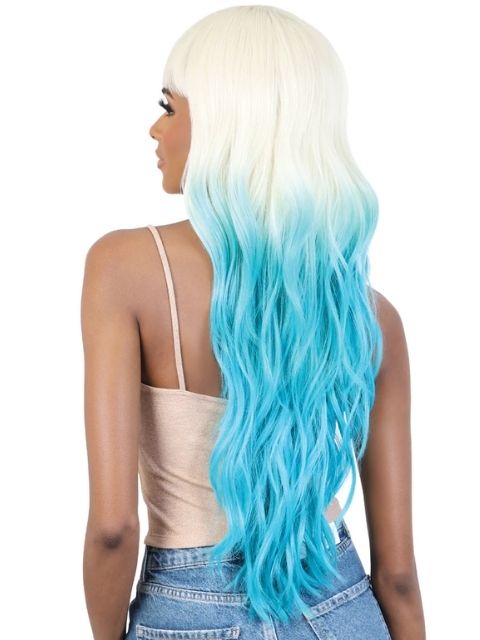 Motown Tress Premium Collection Day Glow Crown Lace Part Glueless CL.MILAN" Wig