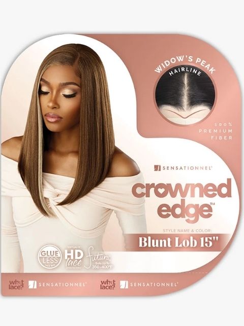 Sensationnel Crowned Edge HD CROWNED EDGE BLUNT BOB 15" Lace Front Wig