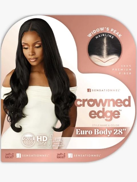 Sensationnel Crowned Edge HD CROWNED EDGE EURO BODY 28" Lace Front Wig