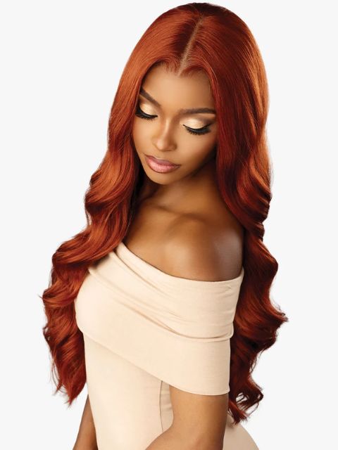 Sensationnel Crowned Edge HD CROWNED EDGE OCEAN WAVE 28" Lace Front Wig