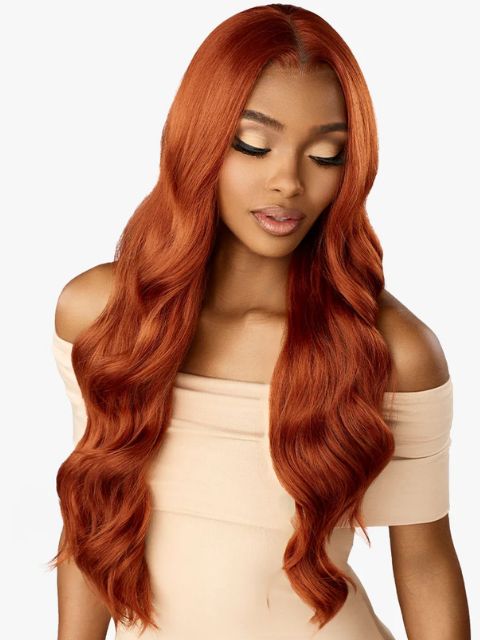 Sensationnel Crowned Edge HD CROWNED EDGE OCEAN WAVE 28" Lace Front Wig