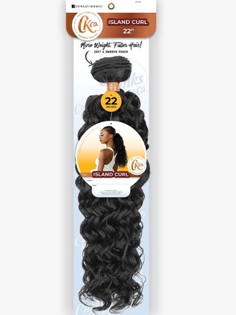 Sensationnel Premium Synthetic CURLS KINKS & CO_ISLAND CURL" Weave