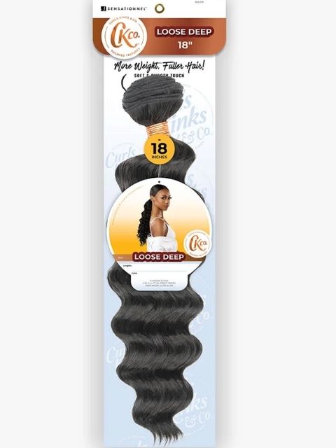 Sensationnel Premium Synthetic CURLS KINKS & CO_LOOSE DEEP" Weave