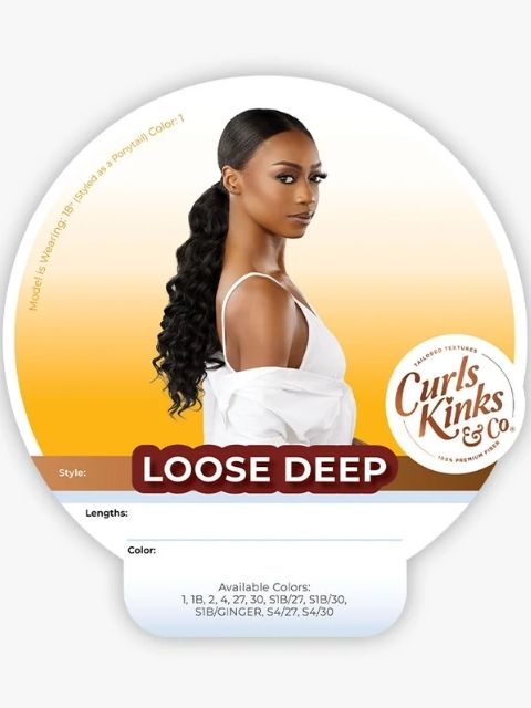 Sensationnel Premium Synthetic CURLS KINKS & CO_LOOSE DEEP" Weave