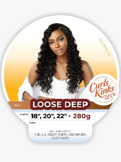 Sensationnel Premium Synthetic CURLS KINKS & CO_LOOSE DEEP 18"20"22" Multi Pack Weave