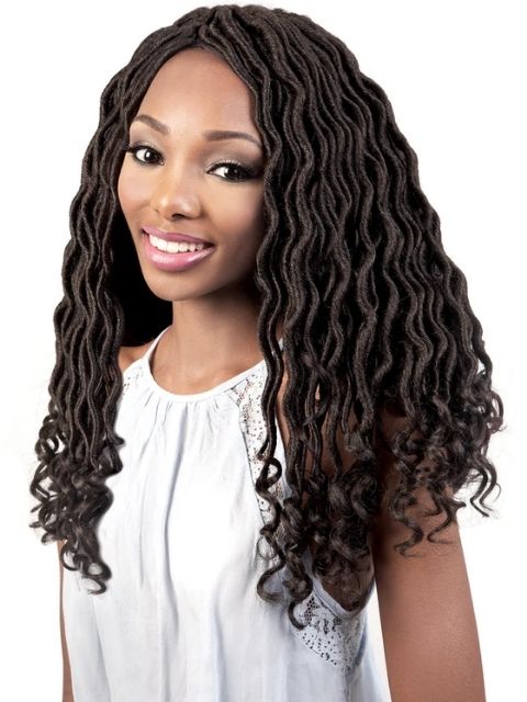 Motown Tress True Pre-Looped GODDESS LOCS 14" (C.GLOC143) Crochet Braid