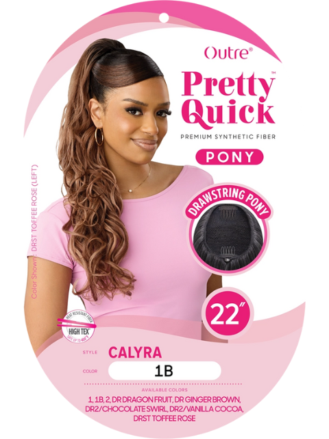 Outre Pretty Quick-Pony Drawstring CALYRA Ponytail