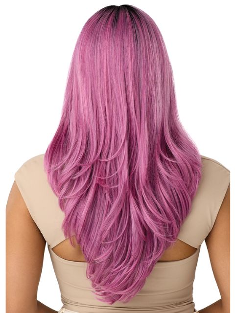 Outre HD Transparent Glueless Lace Front Wig - CASTINE