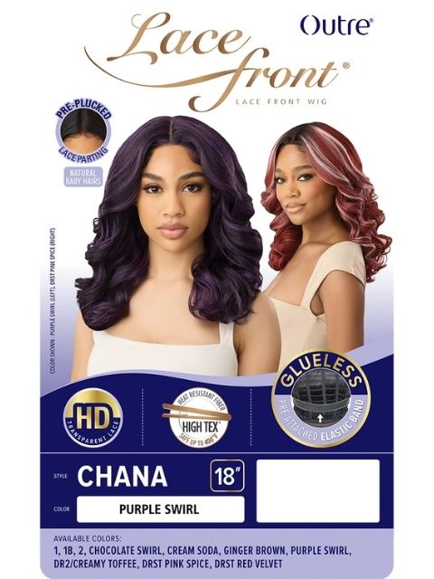 Outre HD Transparent Glueless Lace Front Wig - CHANA