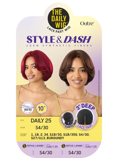 Outre Premium Daily Style and Dash DAILY25" Lace Part Wig