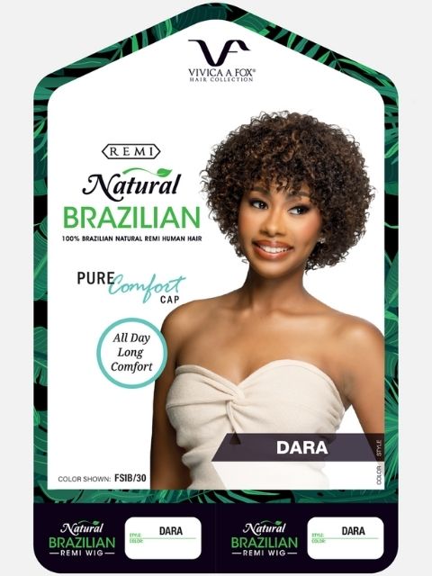 Vivica A Fox 100% Human Hair Pure Comfort Cap Wig - DARA