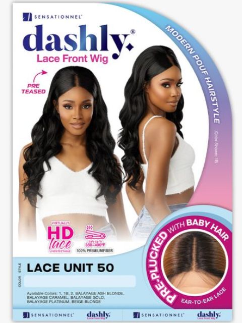 Sensationnel Dashly Lace Front Wig - DASHLY LACE UNIT 50
