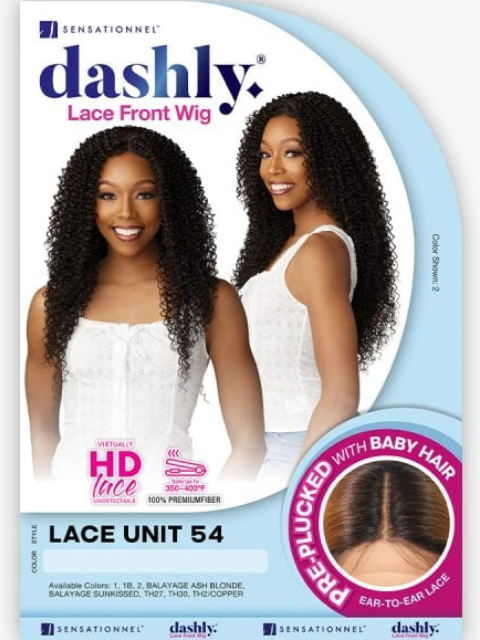 Sensationnel Dashly Lace Front Wig DASHLY LACE UNIT 54"
