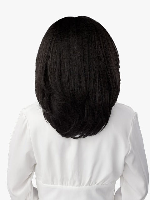 Sensationnel Dashly Deep Center Part Salt & Pepper Lace Front Wig - SP UNIT 3