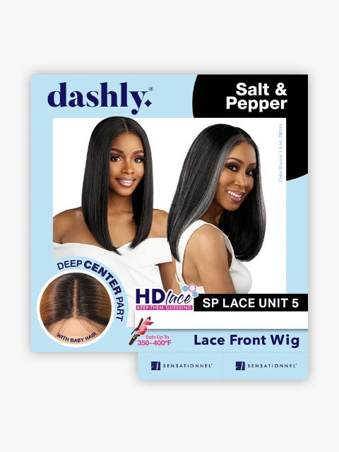 Sensationnel Dashly Lace Wig Salt & Pepper- SP UNIT 5