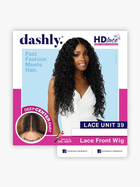 Sensationnel Dashly Deep Center Part Lace Front Wig - UNIT 39