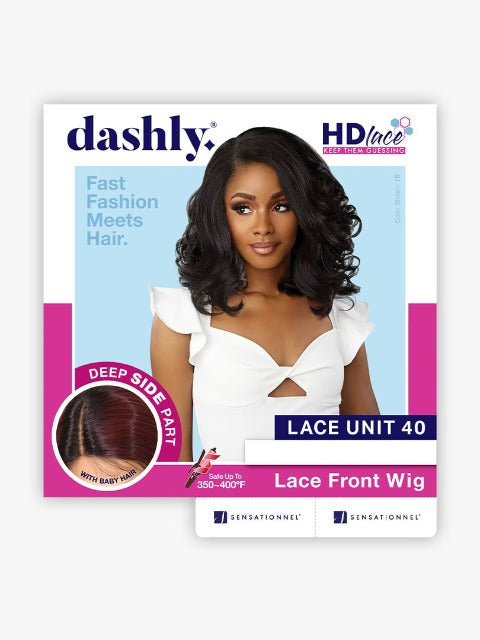 Sensationnel Dashly Lace Front Wig - DASHLY LACE UNIT 40