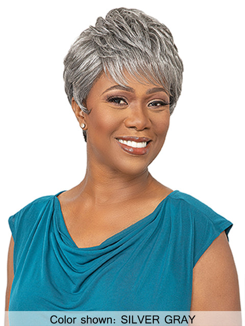 Femi Collection MS. Granny Collection 100% Premium fiber DEBBI Wig