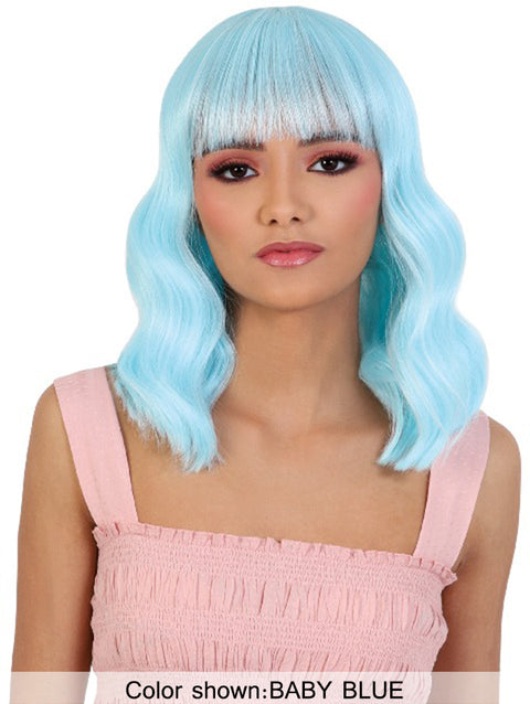 Motown Tress Premium Collection Day Glow Wig - DEBORA